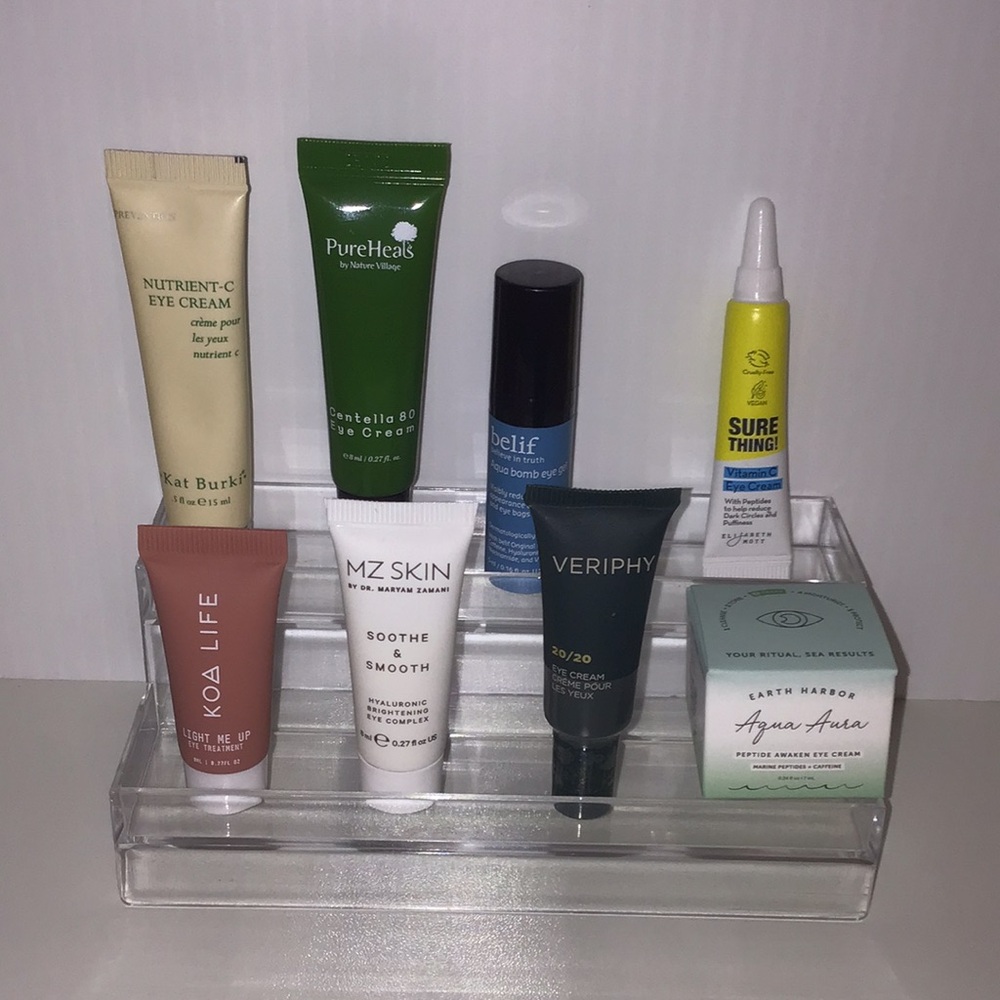 8 piece set of eye serums NEW